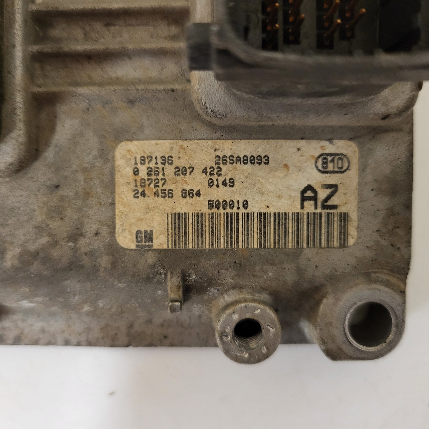 OPEL CORSA AGILA ECU / 0261207422 / 24456864 / AZ /