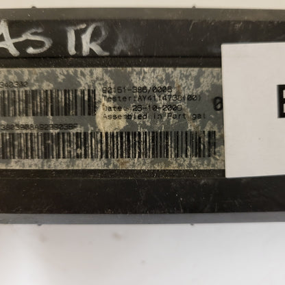 OPEL ASTRA J COMFORT MODULE ECU / 90151-386/0006 /