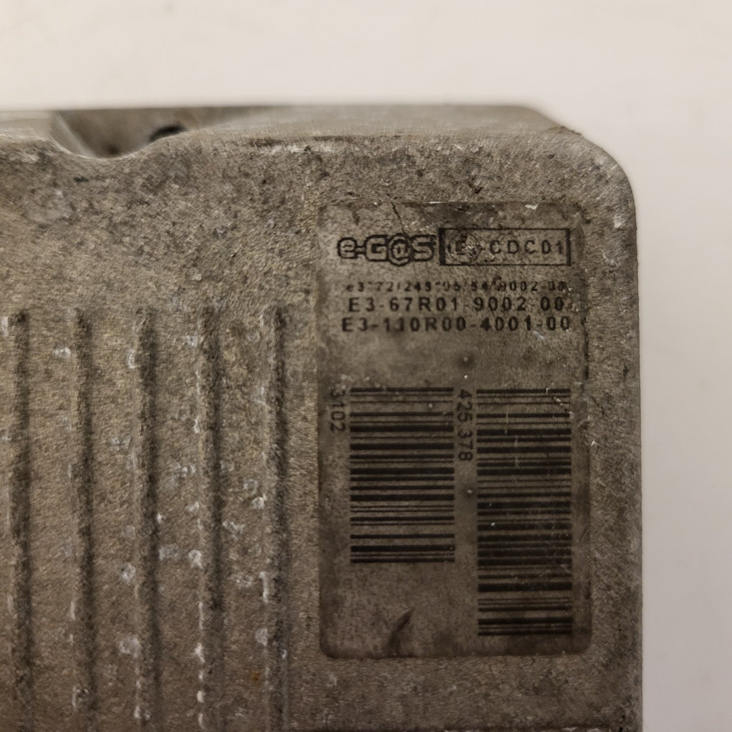 E-GAS ECU / DCD01 / E3-67R01-9002-00 / E3-110R00-4001-00