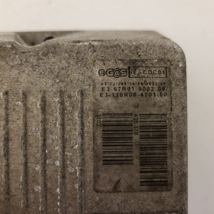 E-GAS ECU / DCD01 / E3-67R01-9002-00 / E3-110R00-4001-00