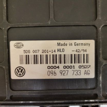 VW GEARBOX ECU / 096927733AG / 5DG007201-14 / HELLA