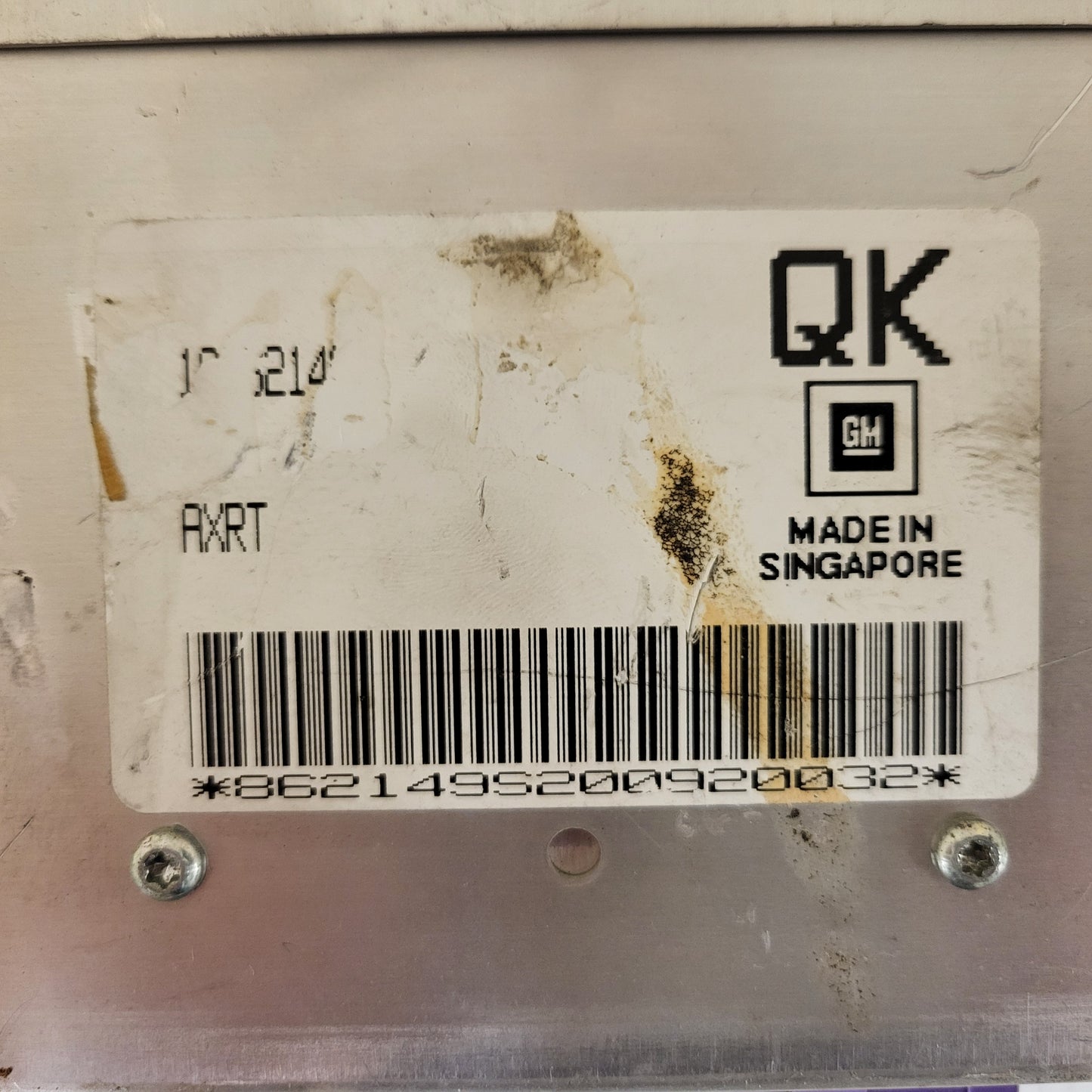 Opel ECU / 16162149 / AXRT / QK / DELCO