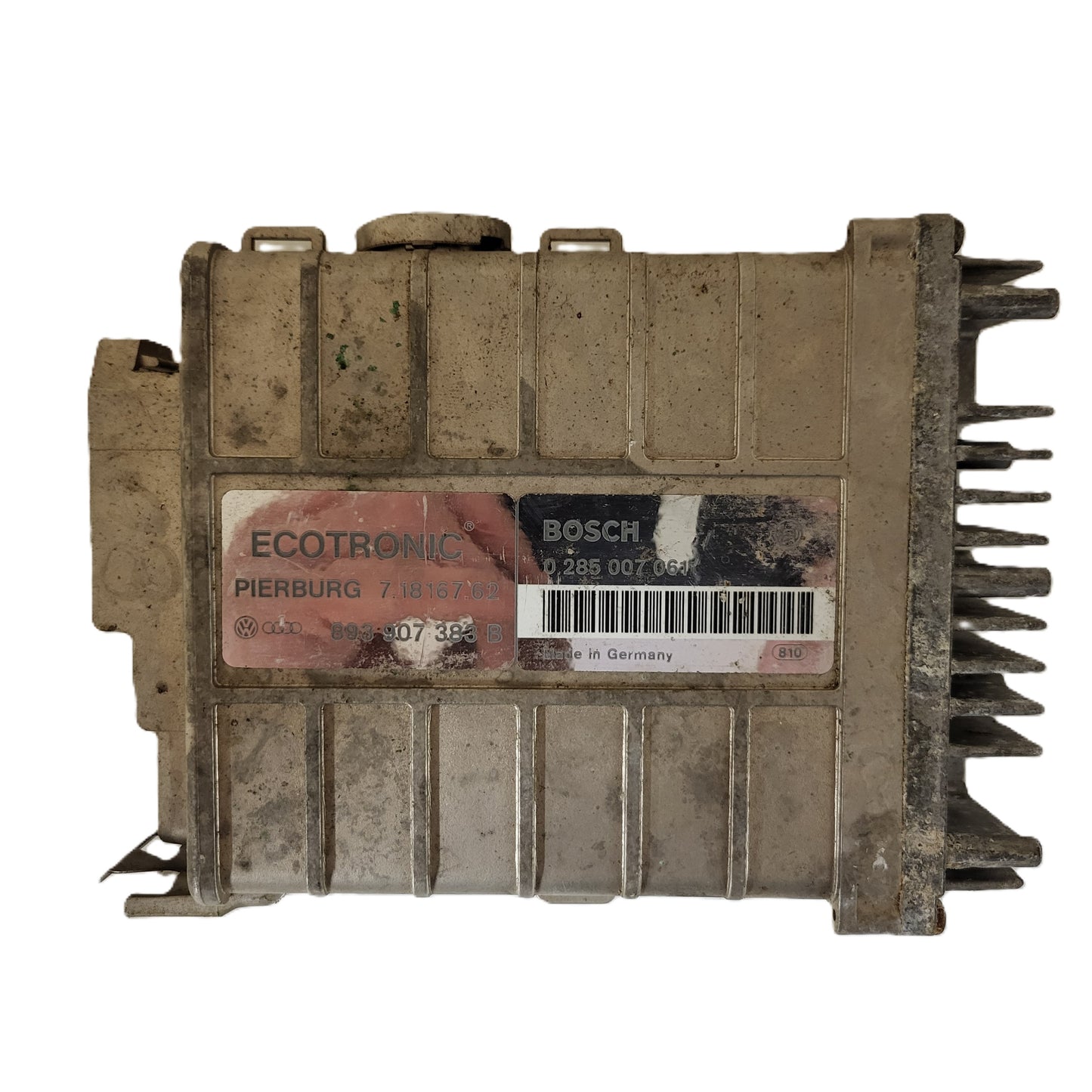 VW AUDI ECU / 0285007061 / 893907383B / 7.18167.62 / BOSCH