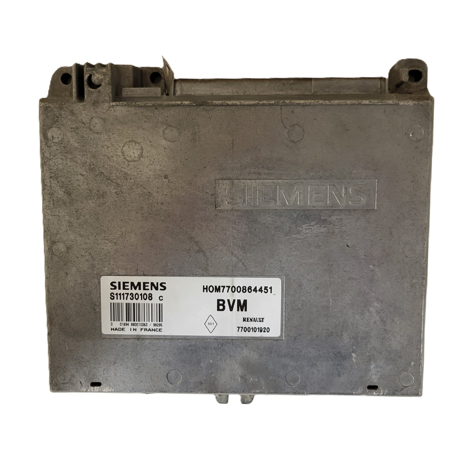 Renault ECU / S111730108C / HOM7700864451 / 7700101920 / S111730108 / SIEMENS