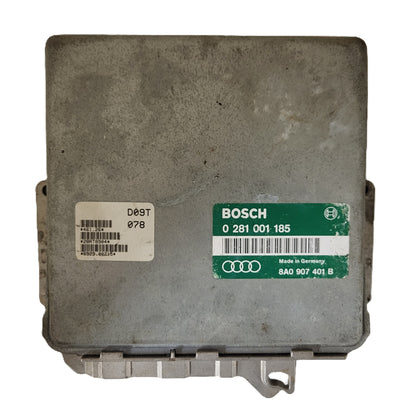 Audi 80 ECU / 0281001185 / 8A090741B / BOSCH