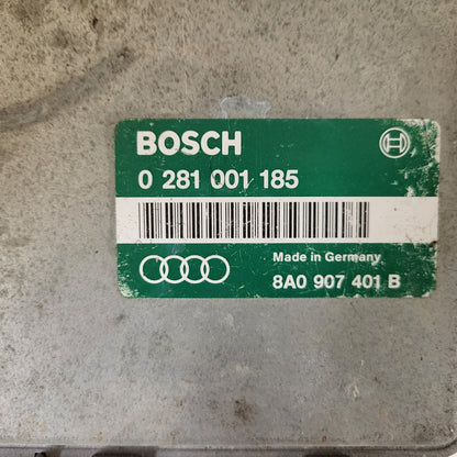 Audi 80 ECU / 0281001185 / 8A090741B / BOSCH