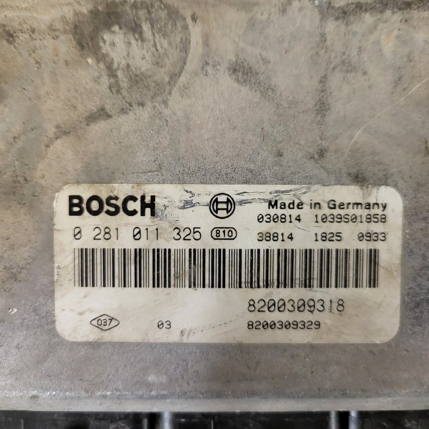 Renault ESPACE ECU / 0281011325 / 8200309318 / 8200309329 / BOSCH