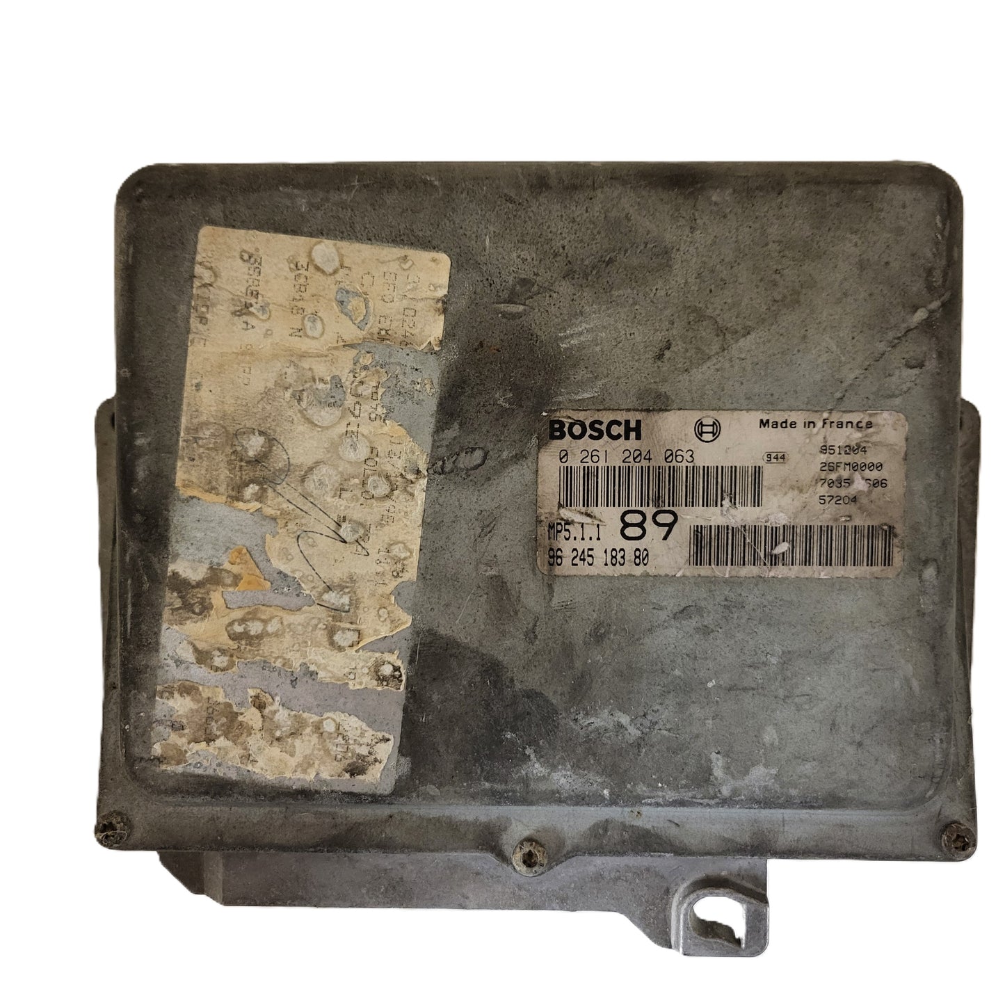 Peugeot CITROEN ECU / 0261204063 / 9624518380 / MP5.1.1 / BOSCH
