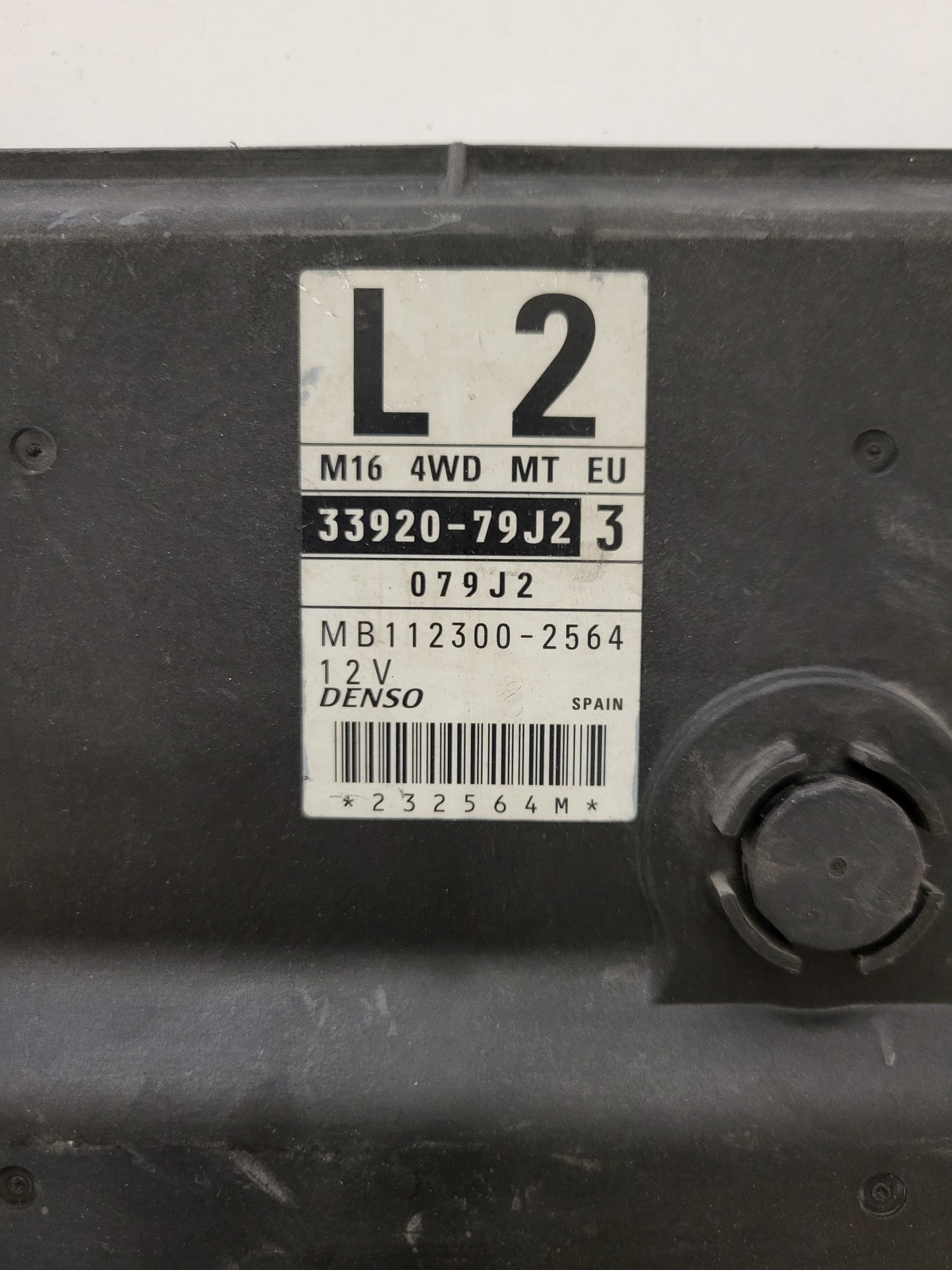 SUZUKI SX5 FIAT SEDICI ECU / 33920-79J2 / MB112300-2564 / L2 / DENSO