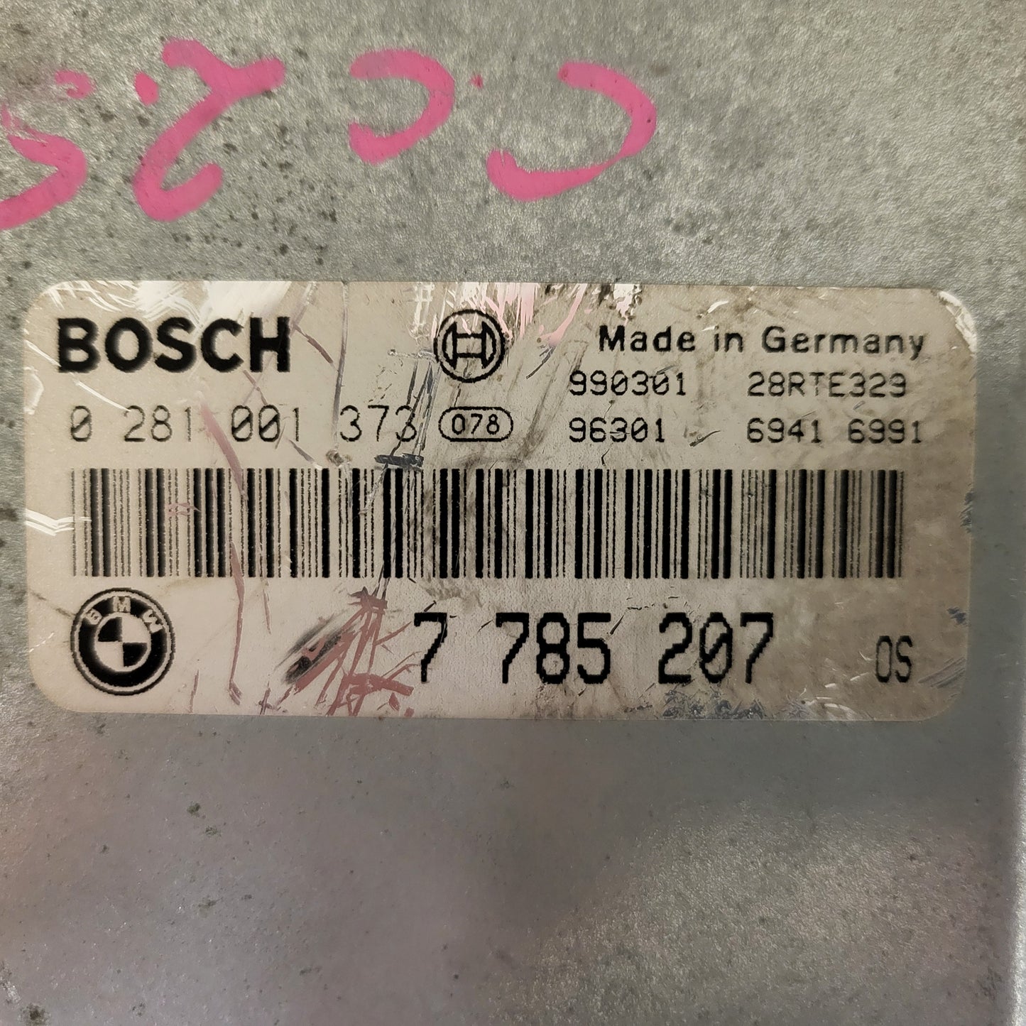 BMW SERIES 5 E39 ECU / 0281001373 / 7785207 / BOSCH