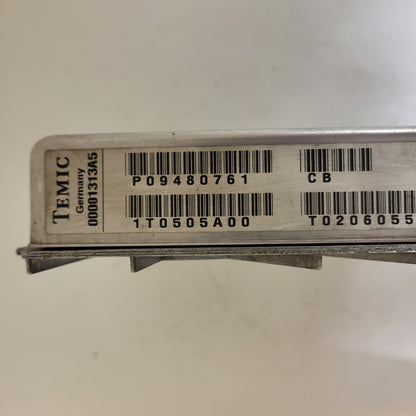 Volvo S60 V70 XC70 S80 ECU / P09480761 / 1T0505A00 / T02060554 / TEMIC