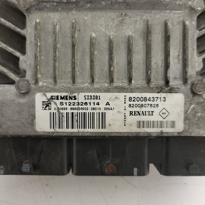 RENAULT MEGANE ECU / S122326114A / S122326114 / 8200843713 / 8200807626