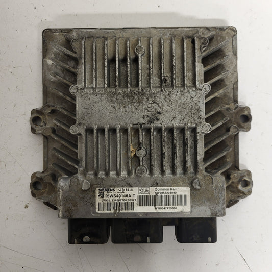 CITROEN BERLINGO PARTENER ECU / 5WS40146A-T / SID801A / SW9653205080 / HW9647423380 / SIEMENS