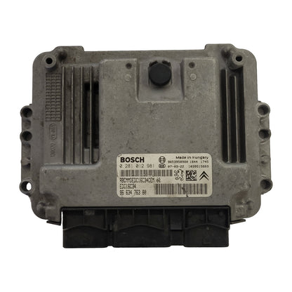 PEUGEOT CITROEN ECU / 0281012981 / 9663476380 / EDC16C34 / 9653958980 - B67-14 - 1
