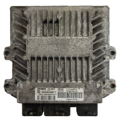 CITROEN BERLINGO PARTENER ECU / 5WS40146F-T / SID801A / SW9657544780 / - B67-15 - 1