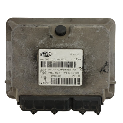 FIAT PANDA 1.1 ECU / 46817813 / IAW 4AF.P2 / 61600.625.01 / HW204 / MAGNETI MARELLI