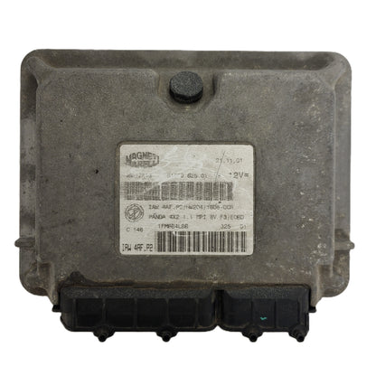 FIAT PANDA 1.1 ECU / 46817813 / IAW 4AF.P2 / 61600.625.01 / HW204 / MAGNETI MARELLI
