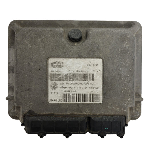 FIAT PANDA 1.1 ECU / 46817813 / IAW 4AF.P2 / 61600.625.01 / HW204 / MAGNETI MARELLI