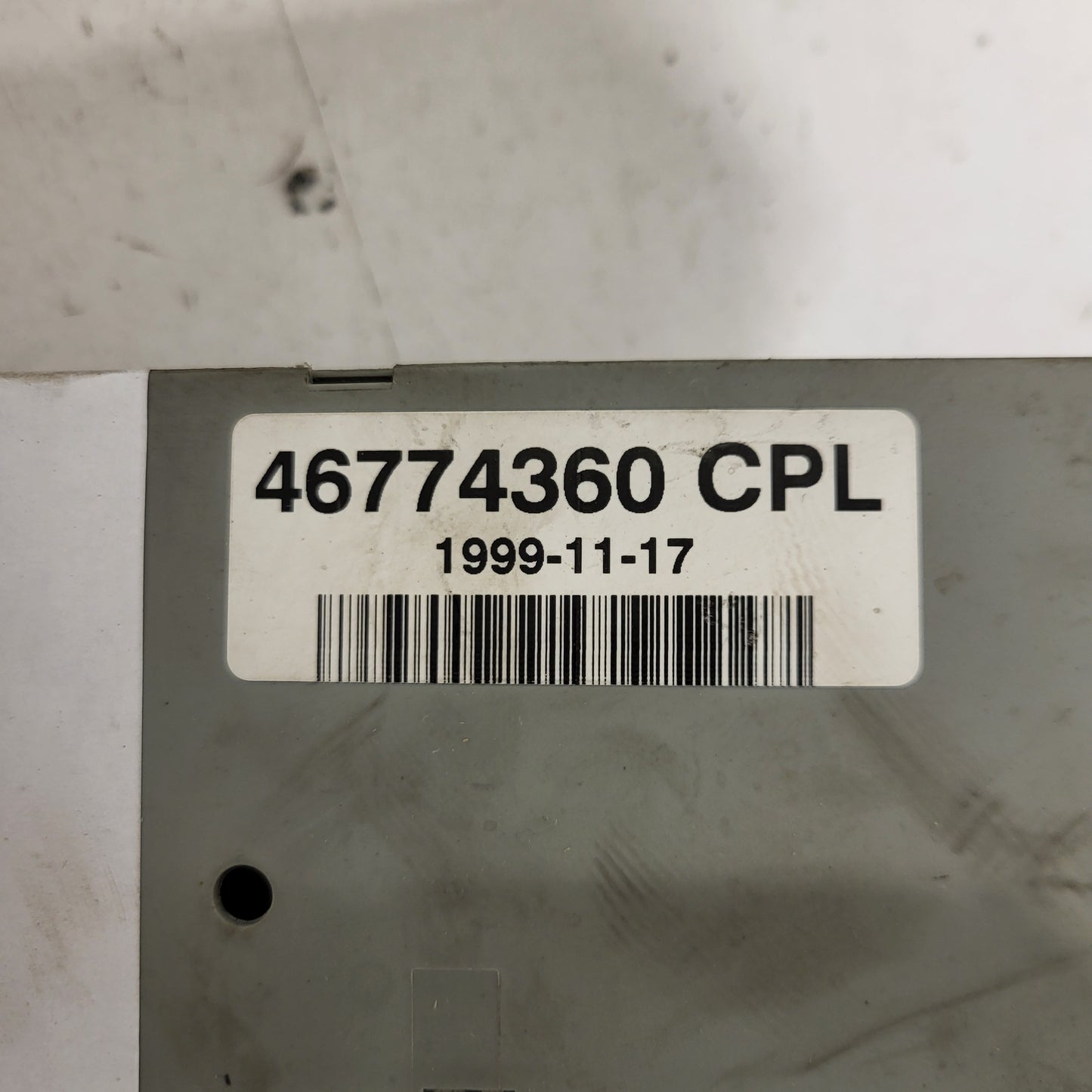 FIAT PUNTO FUSE BOX SCATOLA FUSIBILI BODY COMPUTER / 46774360 / 46774360CPL