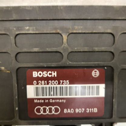 Audi ECU / 0261200735 / 8A0907311B / BOSCH