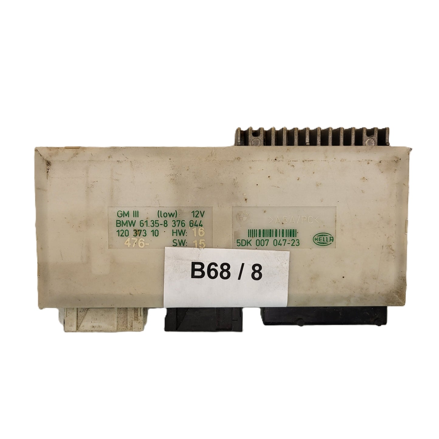 BMW COMFORT MODULE ECU / 12037310 / 61.35-8 376644 / 5DK007047-23 / HELLA