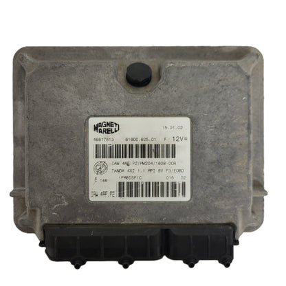 FIAT PANDA 1.1 ECU / 46817813 / IAW 4AF.P2 / 61600.625.01 / HW204 / MAGNETI MARELLI