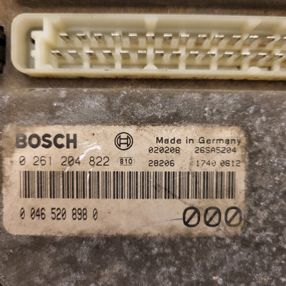 FIAT UNO ECU / 0261204822 / 00465208980 / BOSCH