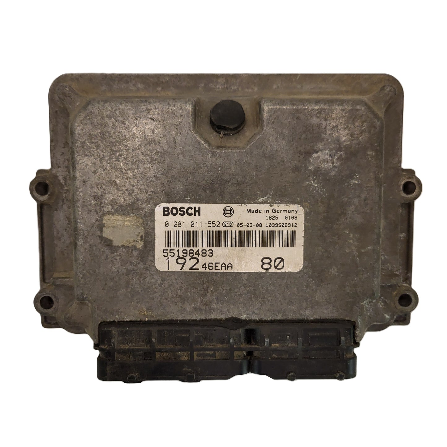 FIAT STILO ECU / 0281011552 / 55198483 / 1039S06912 / BOSCH