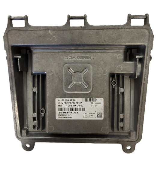 MERCEDES A B W245 ECU / A2661538879 / A0024463040 / SIM266 / 5WK90957 / SIEMENS