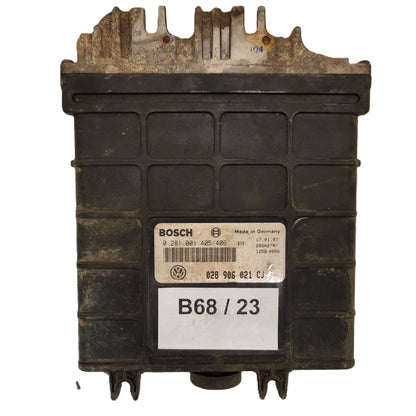 VW ECU / 0281001405/406 / 028906021CJ / BOSCH