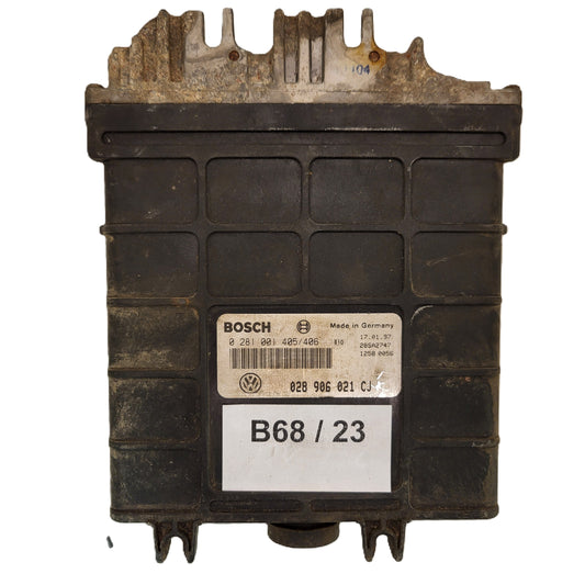 VW ECU / 0281001405/406 / 028906021CJ / BOSCH