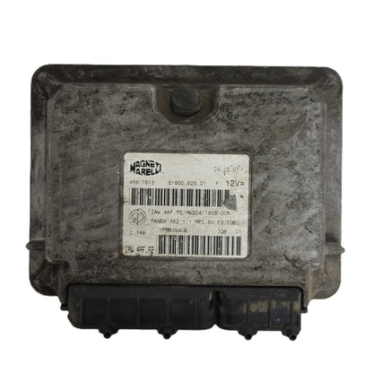 FIAT PANDA 1.1 ECU / 46817813 / IAW 4AF.P2 / 61600.625.01 / HW204 / MAGNETI MARELLI
