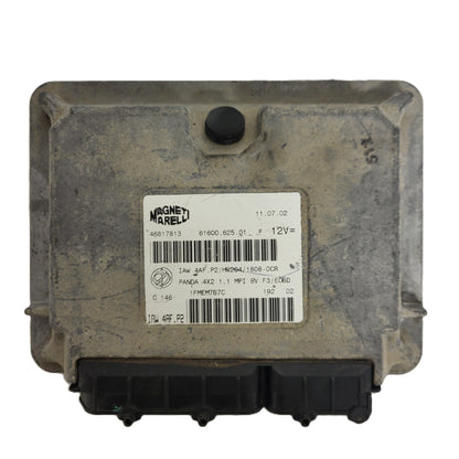 FIAT PANDA 1.1 ECU / 46817813 / IAW 4AF.P2 / 61600.625.01 / HW204 / MAGNETI MARELLI