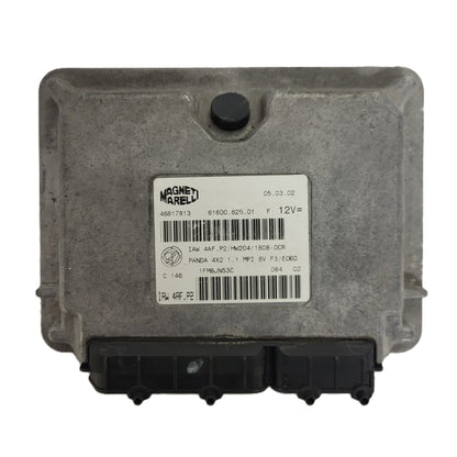 FIAT PANDA 1.1 ECU / 46817813 / IAW 4AF.P2 / 61600.625.01 / HW204 / MAGNETI MARELLI