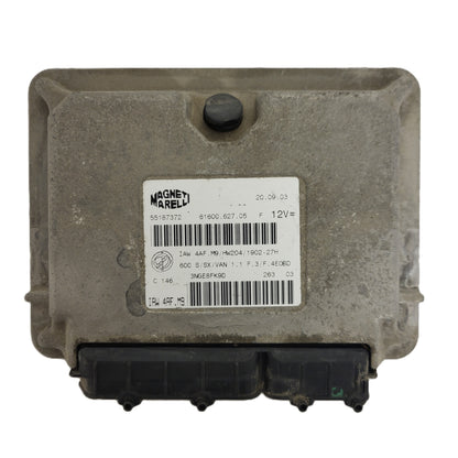 Fiat Seicento 600 ECU / 55187372 / IAW 4AF.M9 / 61600.627.05 / HW204 / MAGNETI - B69-16 - 1