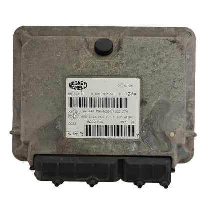 Fiat Seicento 600 ECU / 55187372 / IAW 4AF.M9 / 61600.627.05 / HW204 / MAGNETI - B69-17 - 1