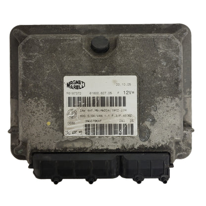 Fiat Seicento 600 ECU / 55187372 / IAW 4AF.M9 / 61600.627.05 / HW204 / MAGNETI - B70-04 - 1