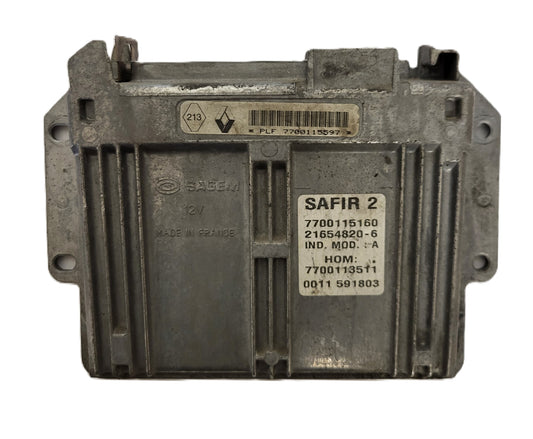 RENAULT ECU / 7700115597 / 7700115160 / 21654820-6 / 7700113511 / 35 PIN SAGEM