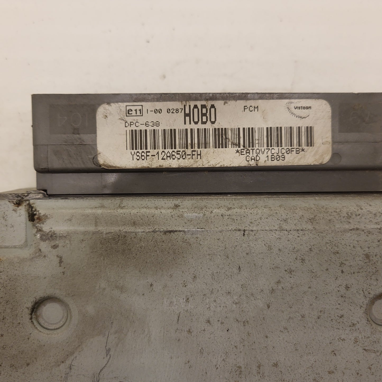 FORD FIESTA ECU / YS6F-12A650-FH / HOBO / YS6F12A650FH / DPC-638 / VISTEON