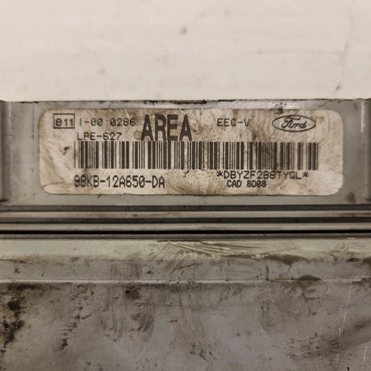Ford ECU / 98KB-12A650-DA / 98KB12A650DA / AREA / LPE-627 / EEC-V