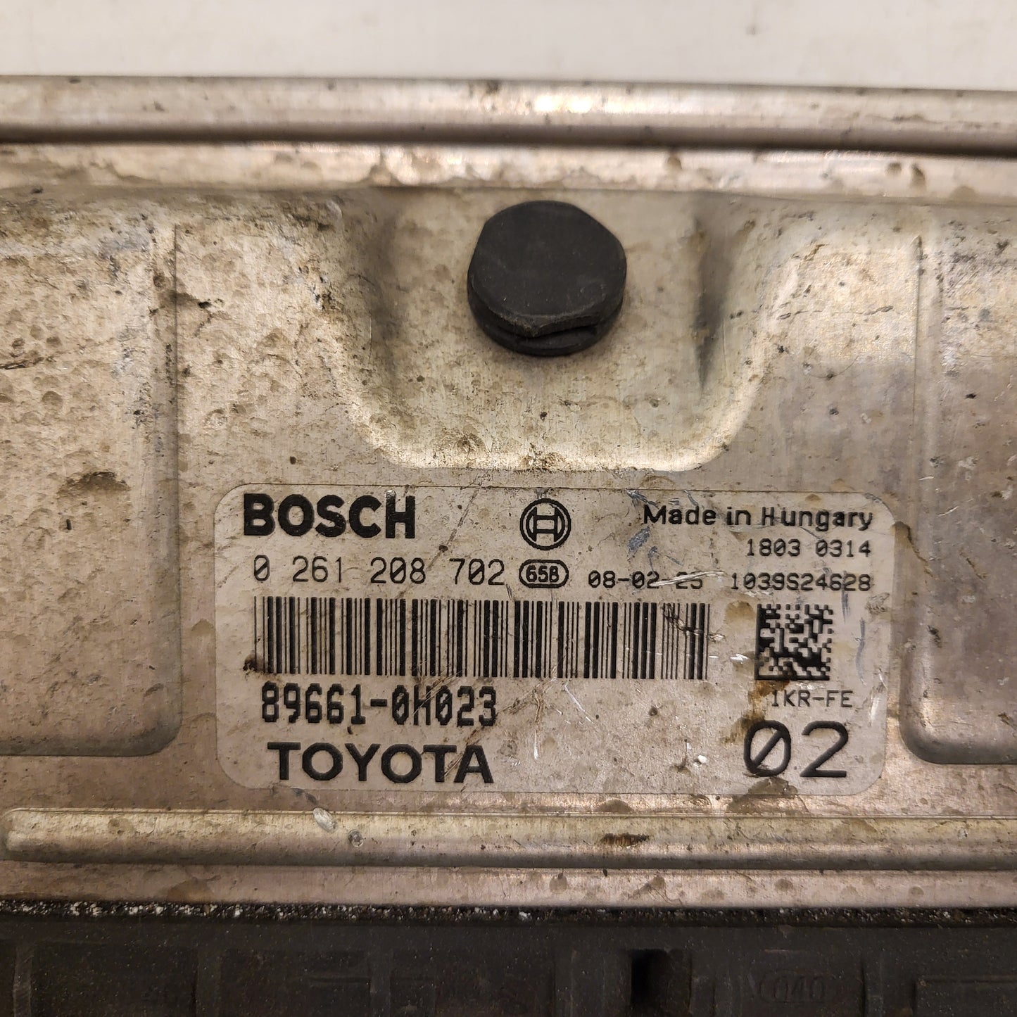 TOYOTA AYGO C1 107 ECU / 0261208702 / 89661-0H023 / BOSCH