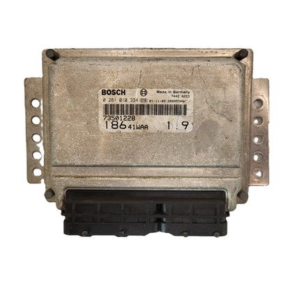 Fiat MULTIPLA 1.9 ECU / 0281010334 / 73501228 / BOSCH