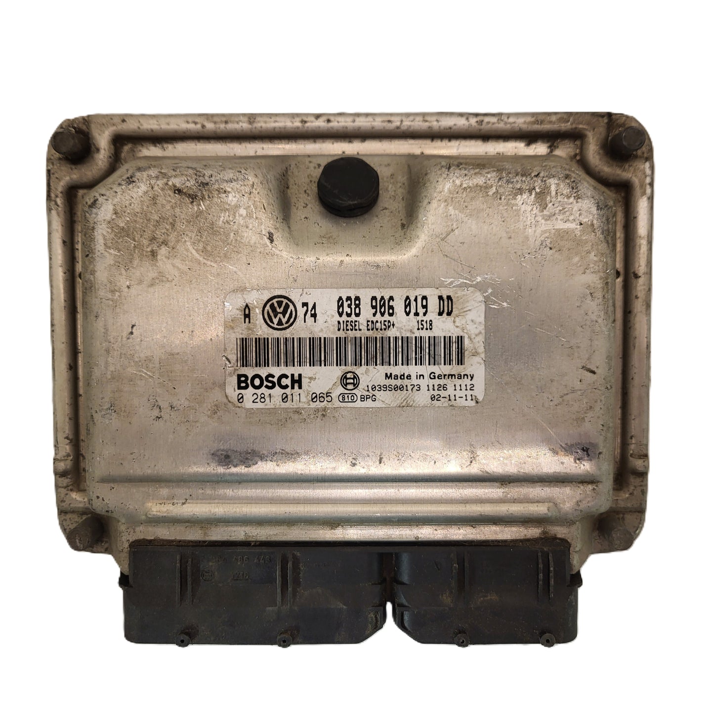 VW ŠKODA VAG ECU / 038906019DD / 0281011065 / EDC15P+ / 038906019 / BOSCH