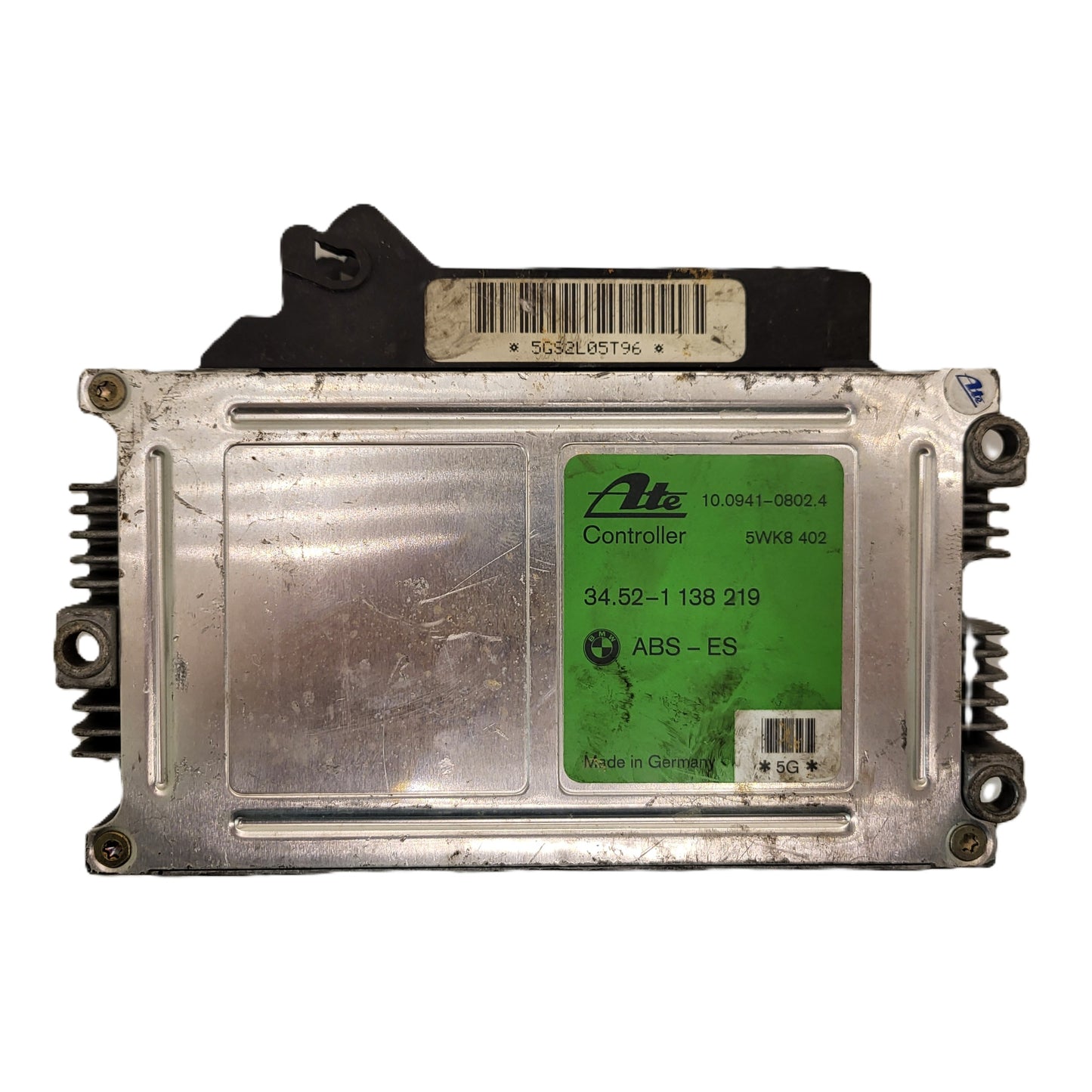 BMW E36 ABS ECU ATE / 34.52-1 138219 / 10.094-0802.4 / 5WK8402 / 1138219