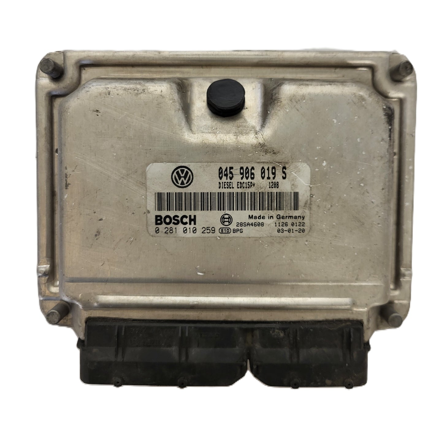 VW GOLF ECU / 045906019S / 0281010259 / EDC15P+ / BOSCH