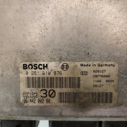 Peugeot 406 HDI ECU / 0281010876 / 9644200280 / EDC15C2 / BOSCH