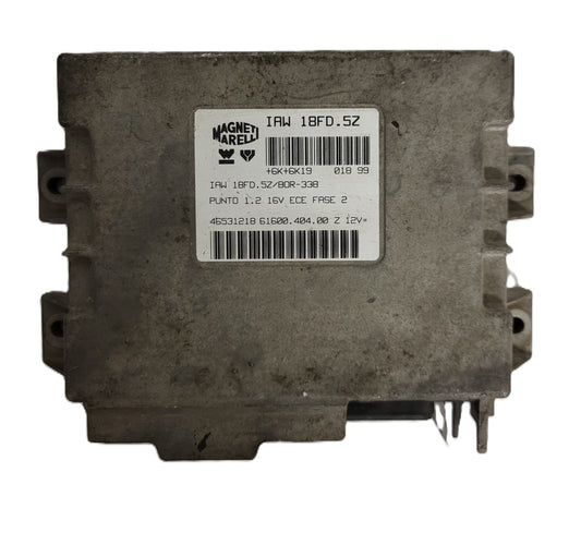 Fiat Punto 1.2 16V ECU / IAW18FD.5Z / 46531218 / 61600.404.00 / MAGNETI MARELLI