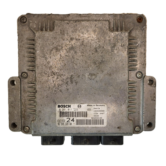 Fiat Ulisse 807 C8 ECU / 0281011522 / 9650932080 / 9640938180 / EDC15C2 / BOSCH