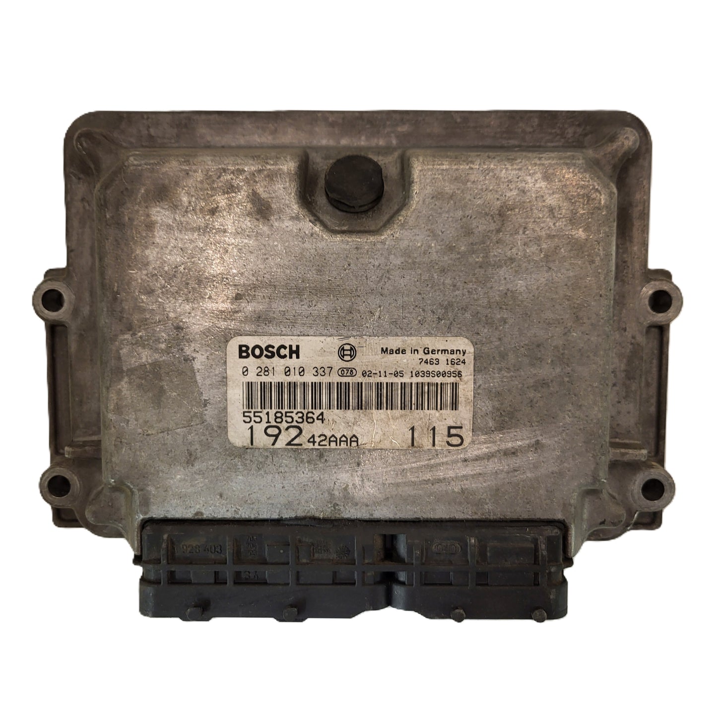 Fiat Stilo 1.9 JTD ECU / 0281010337 / 55185364 / BOSCH