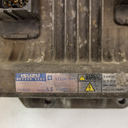 OPEL MERIVA ISUZU ECU / 1125000163 / 8973509485 / 97350948 / DENSO